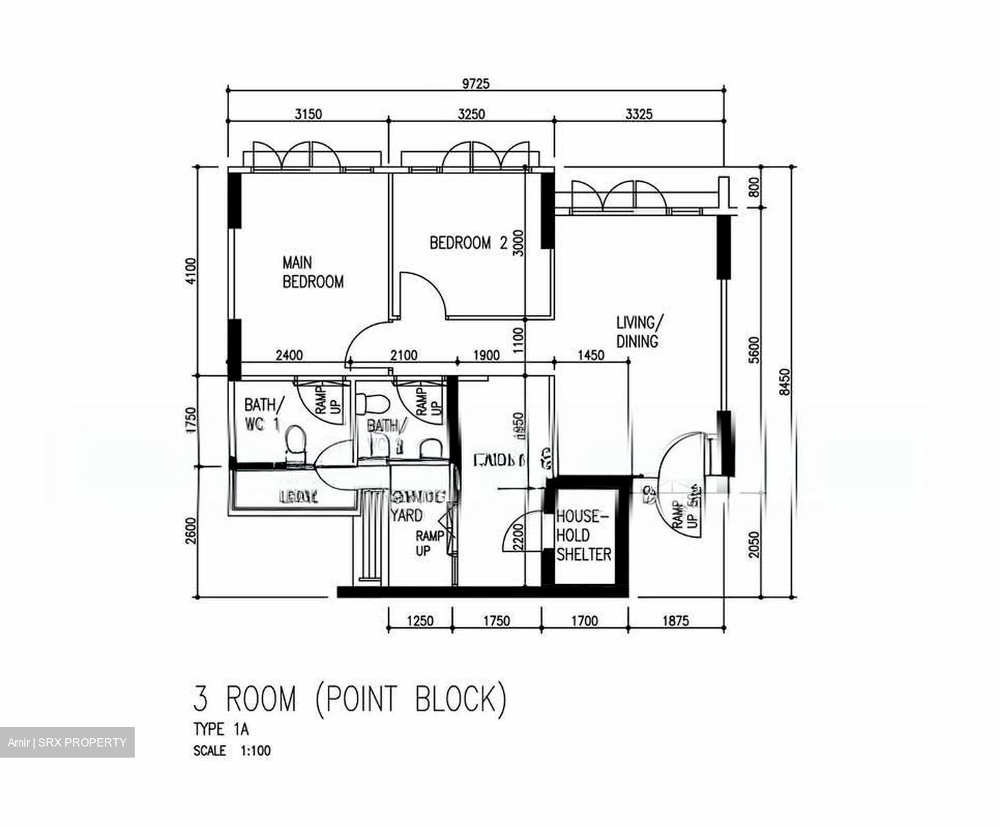 Blk 670A Waterway Ridges (Punggol), HDB 3 Rooms #574220851